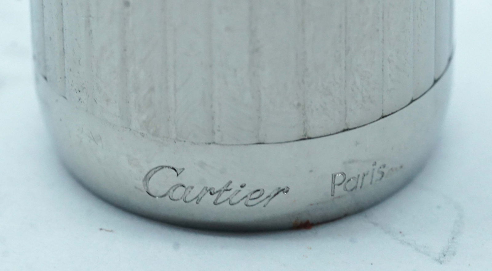 CARTIER "DANDY PLATINUM" FOUNTAIN PEN - 3