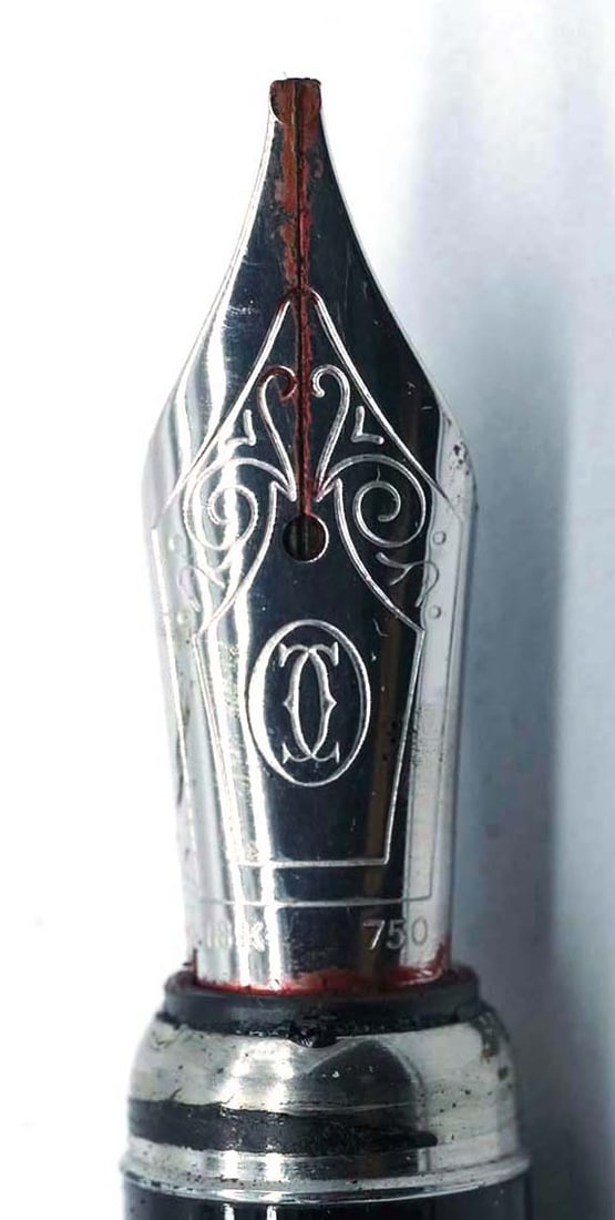 CARTIER "CALLIGRAPHIE PLATINE" - 2