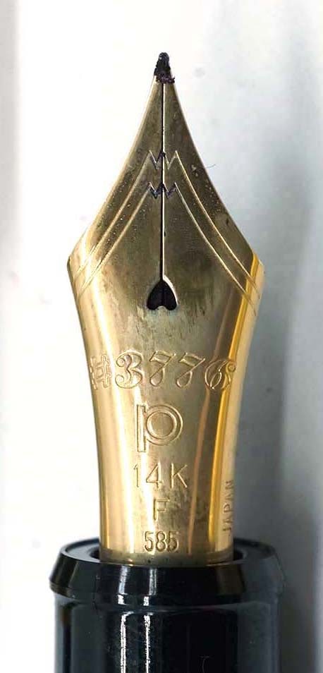 PLATINUM 3776 KANAZAWA-HAKU FOUNTAIN PENS - 5