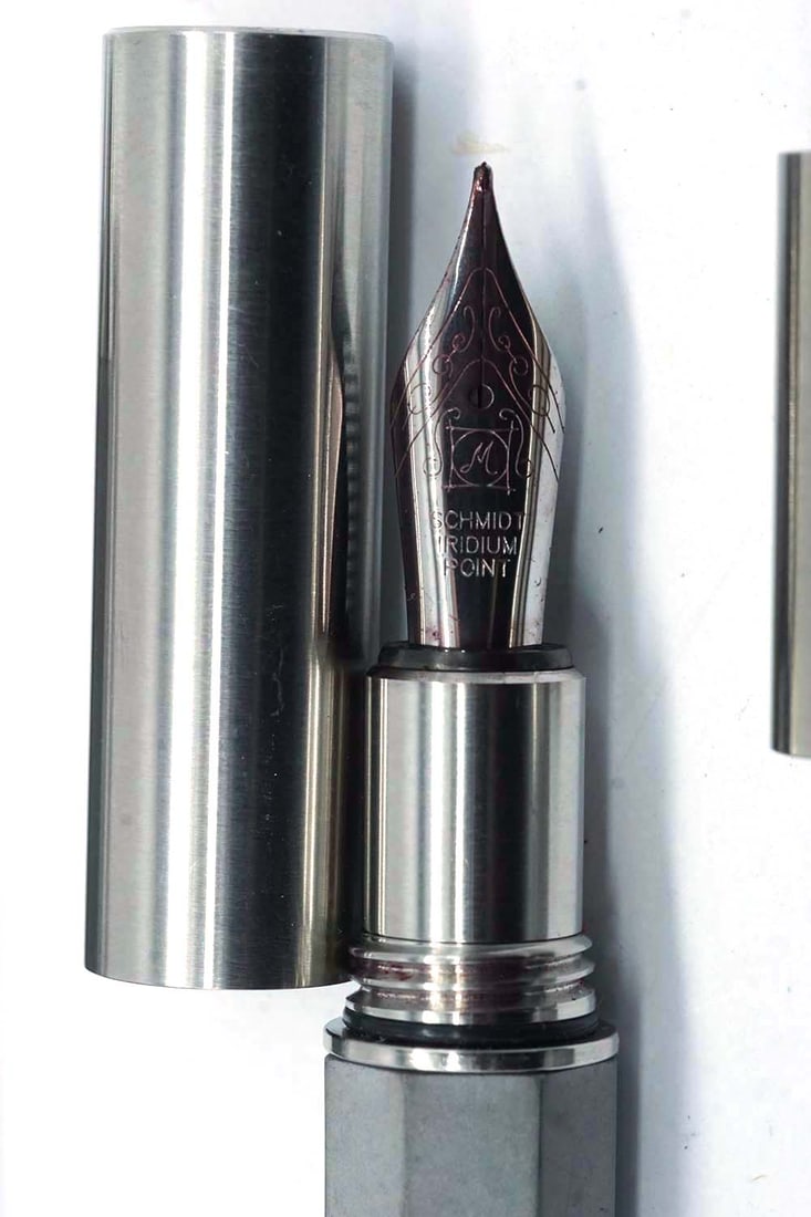 22 STUDIO "CONCRETE WRITING SEVEN" MECHANICAL PENCILS, FOUNTAIN PEN AND BALLPOINT PENS - 3