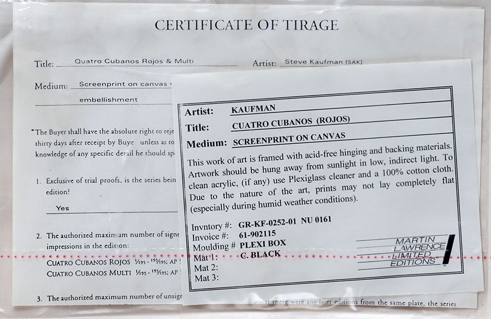 KAUFMAN, Steve (1960-2010) - 3