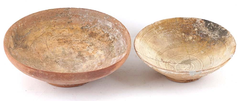 ASSIETTE SGRAFFITO, BYZANCE / SGRAFFITO PLATE, BYZANTINE (1 of 12)