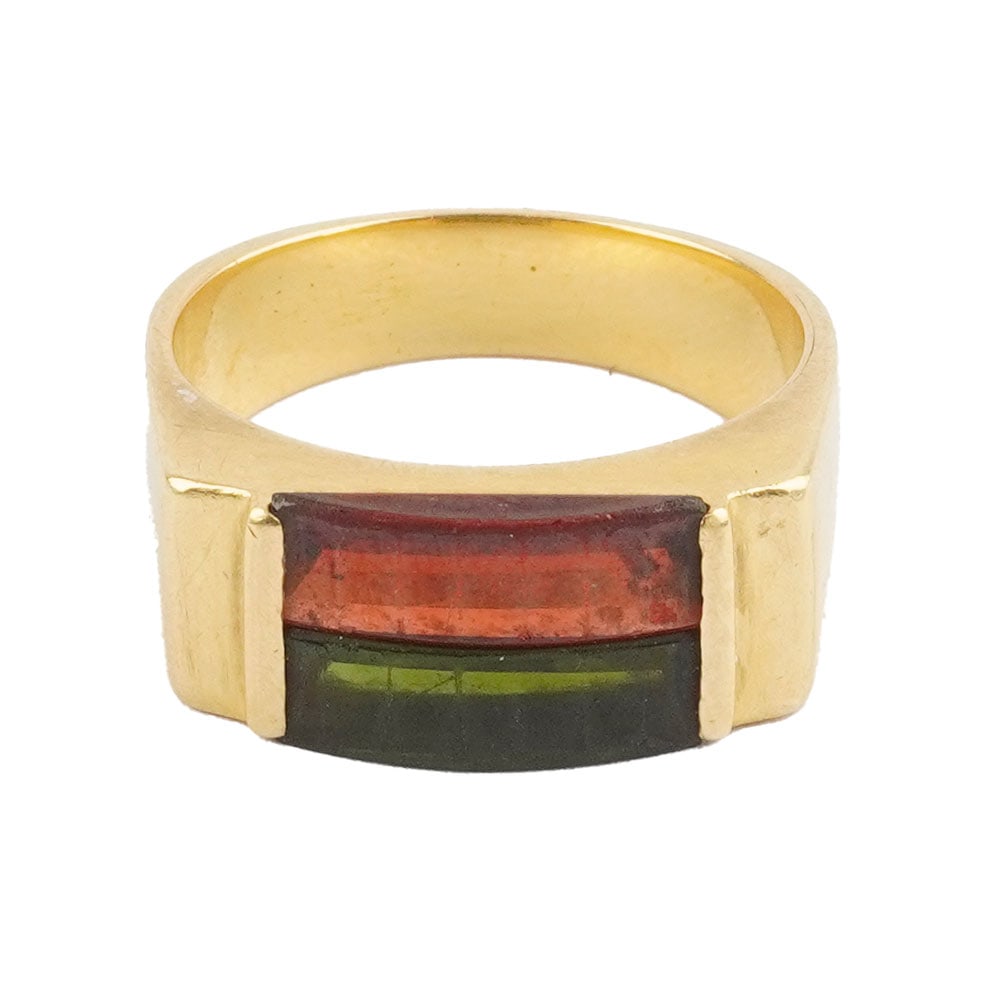 OR 18K, TOURMALINE, GRENAT / 18K GOLD, TOURMALINE, GRANET - 2