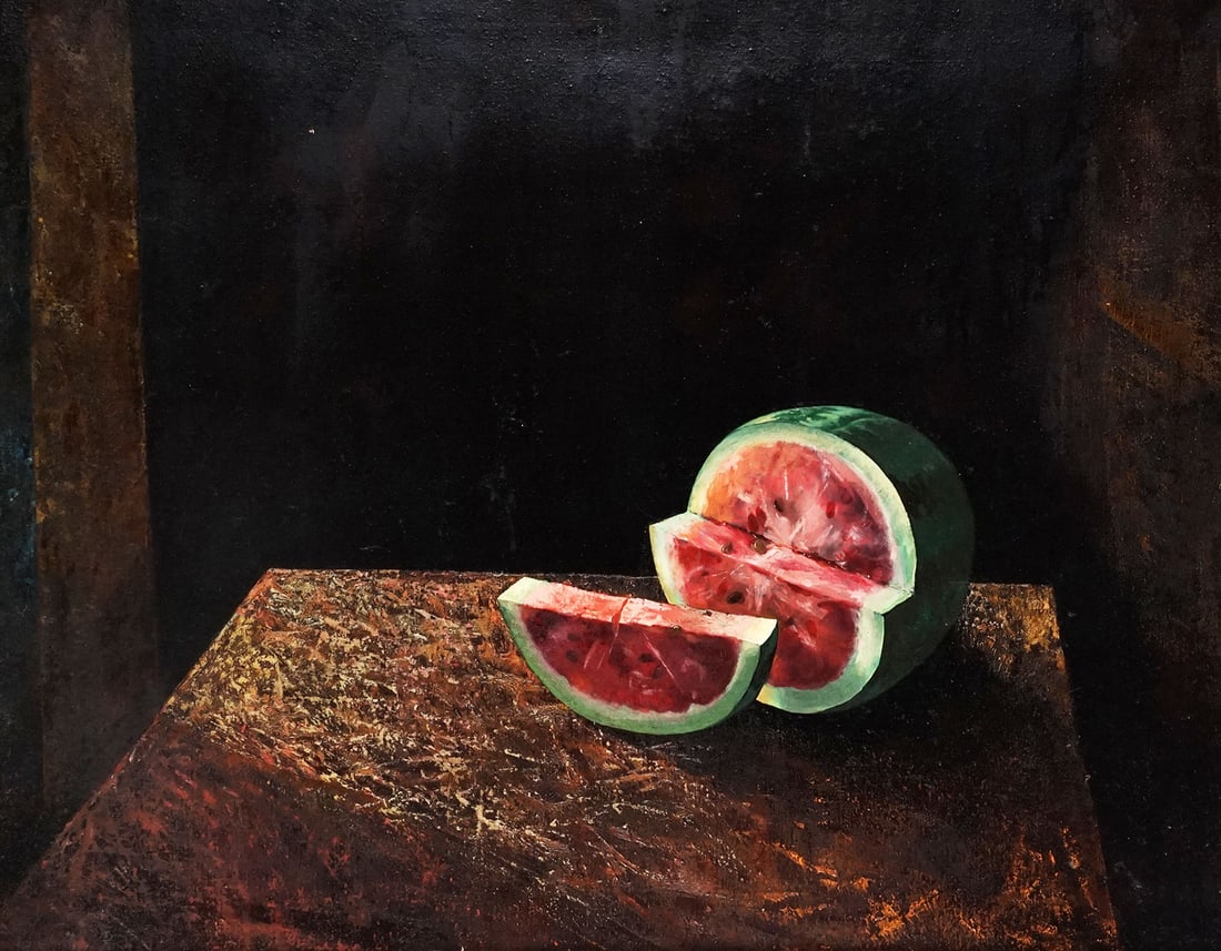 MONTOTO ECHEVARRIA, Arturo (1953-): Description française: MONTOTO ECHEVARRIA, Arturo (1953-) "Naturaleza muerta" Huile sur toile Signée, datée et titrée au dos: Arturo Montoto 1994 Provenance: Collection de Mme