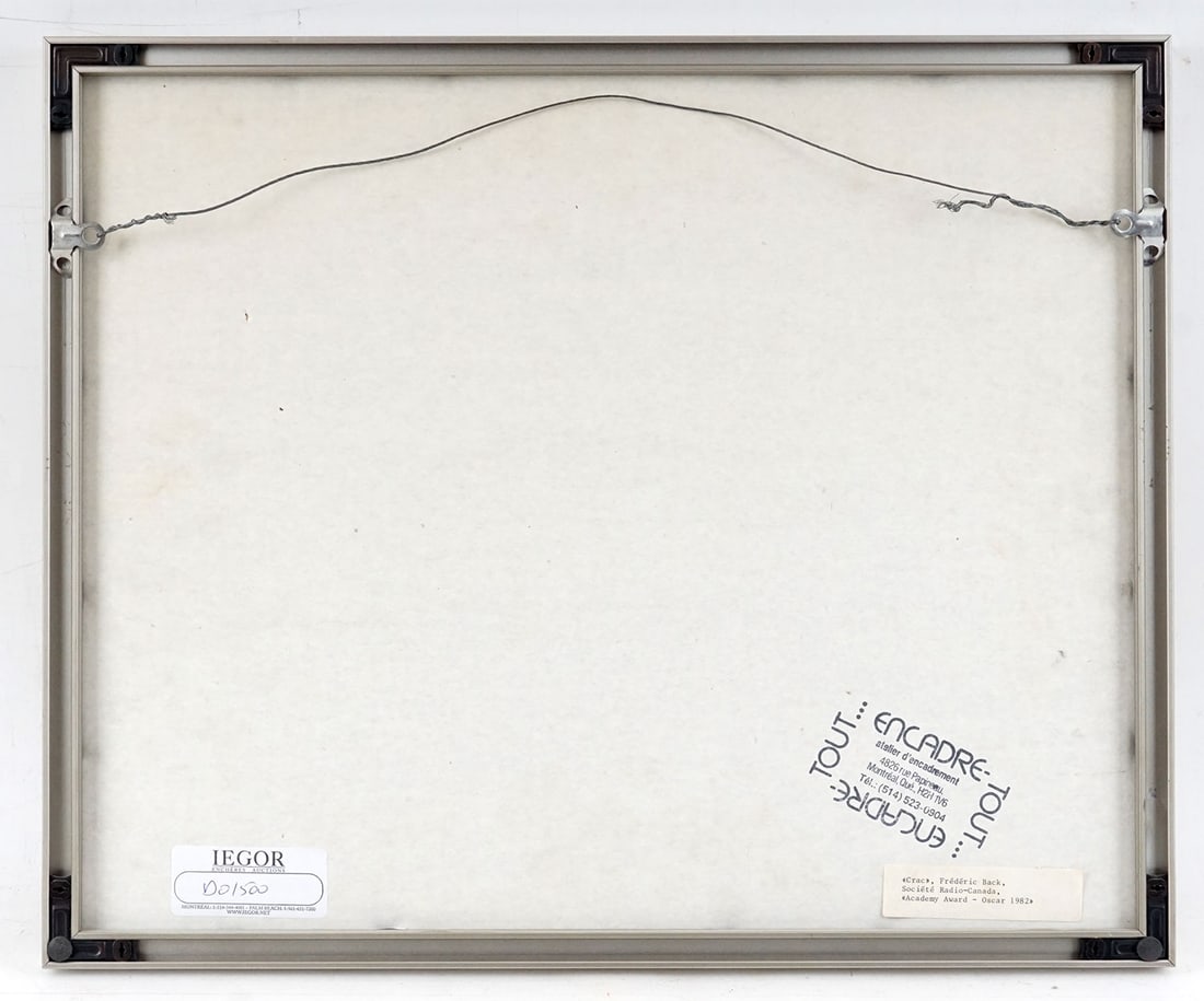 BACK, Frédérick (1924-2013) - 4