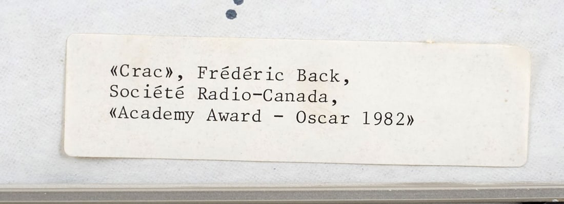 BACK, Frédérick (1924-2013) - 5