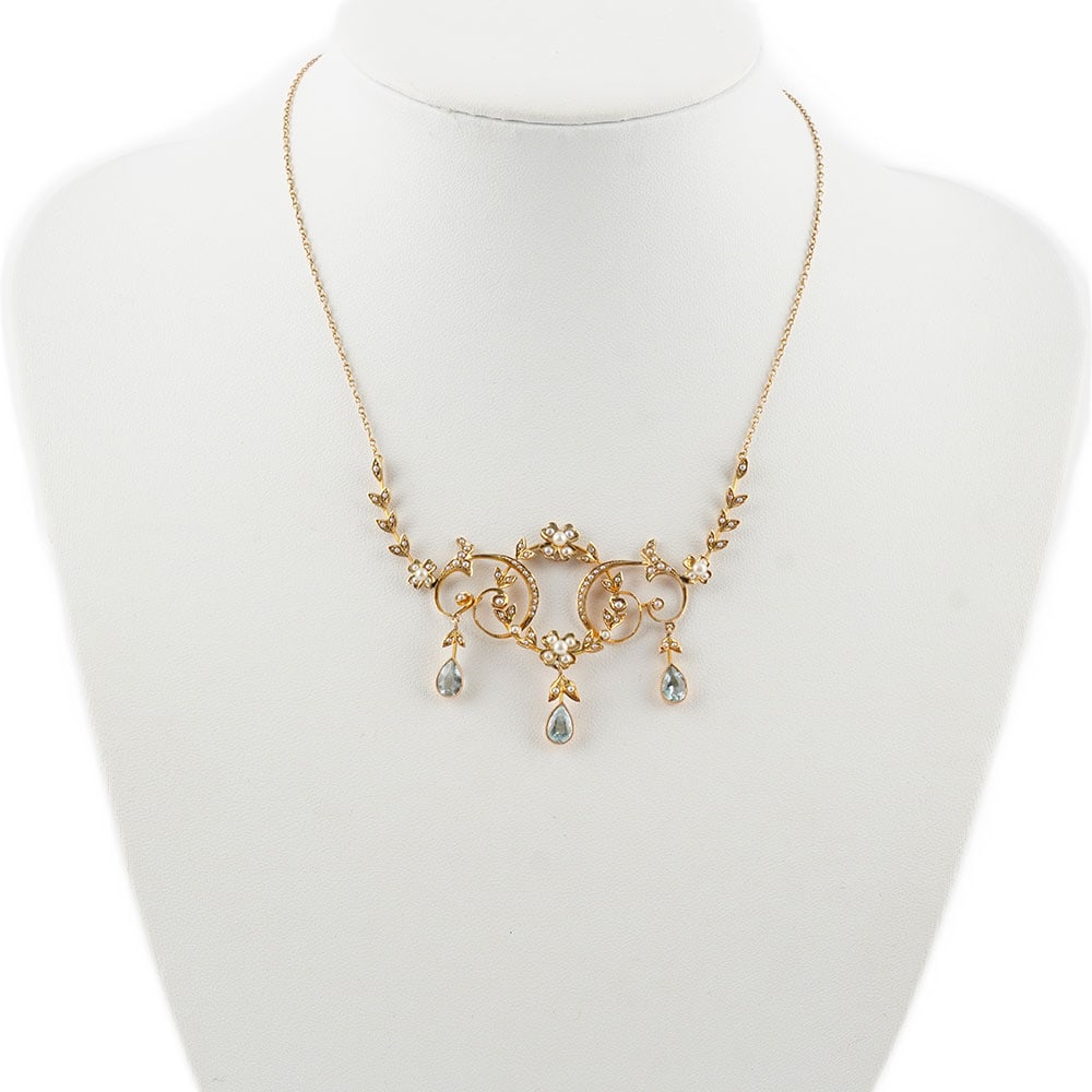 OR 14K / VICTORIAN NECKLACE (1 of 3)