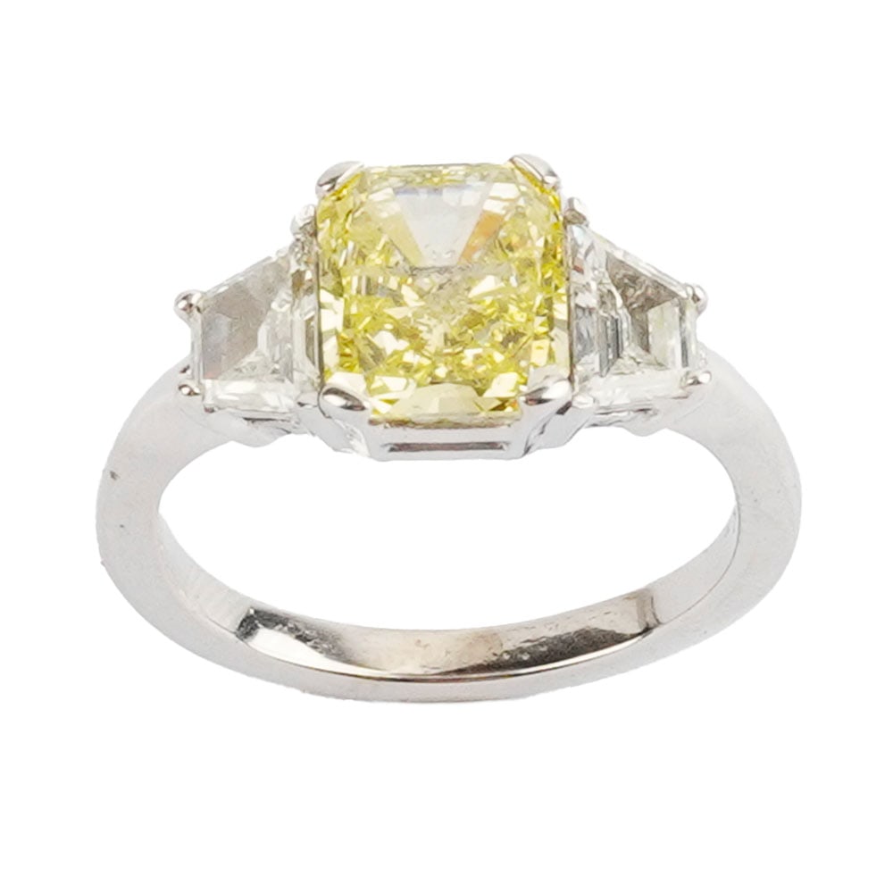 OR 14K, DIAMANTS / FANCY YELLOW DIAMON, 14K GOLD (1 of 3)