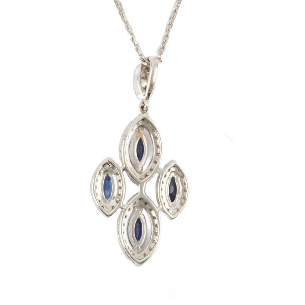 OR 14K, SAPHIRS, DIAMANTS / 14K GOLD, SAPPHIRES, DIAMONDS - 3
