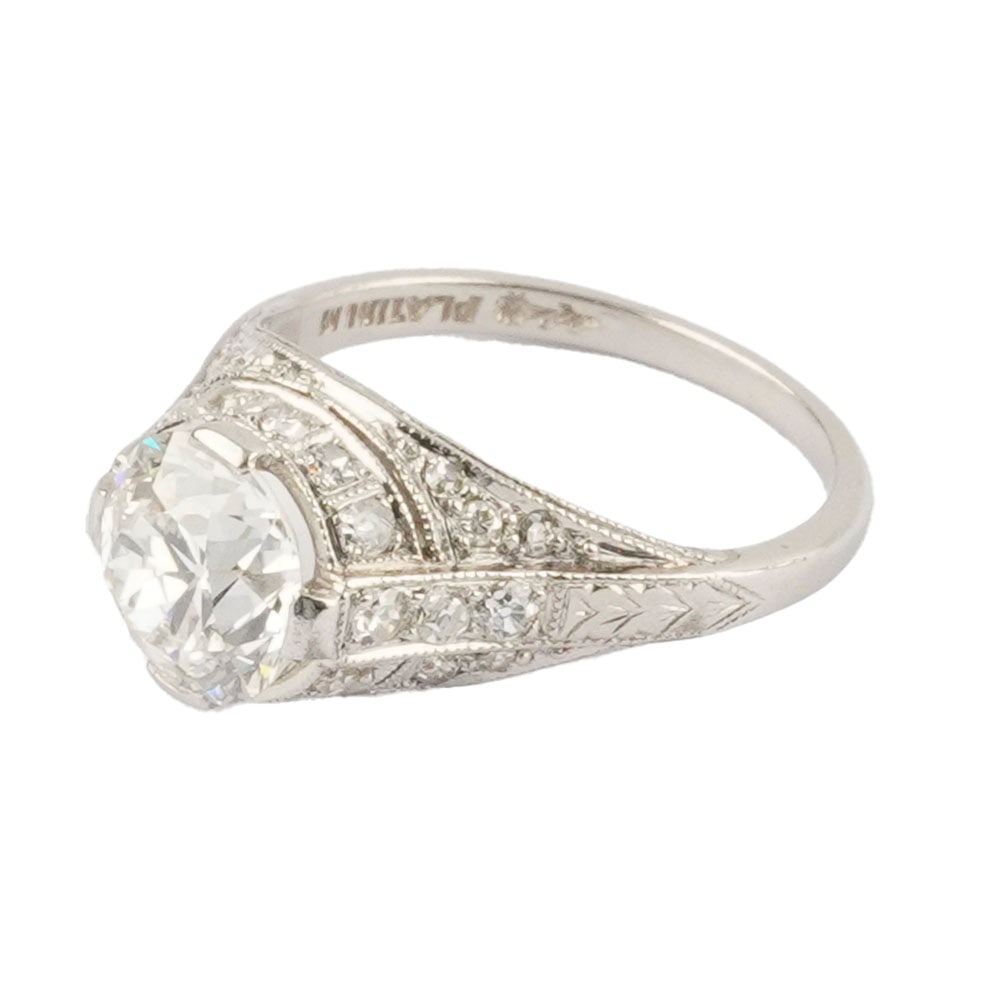 PLATINE, DIAMANT 1.90ct VVS -G / PLATINIUM, 1.90 ct DIAMOND - 3