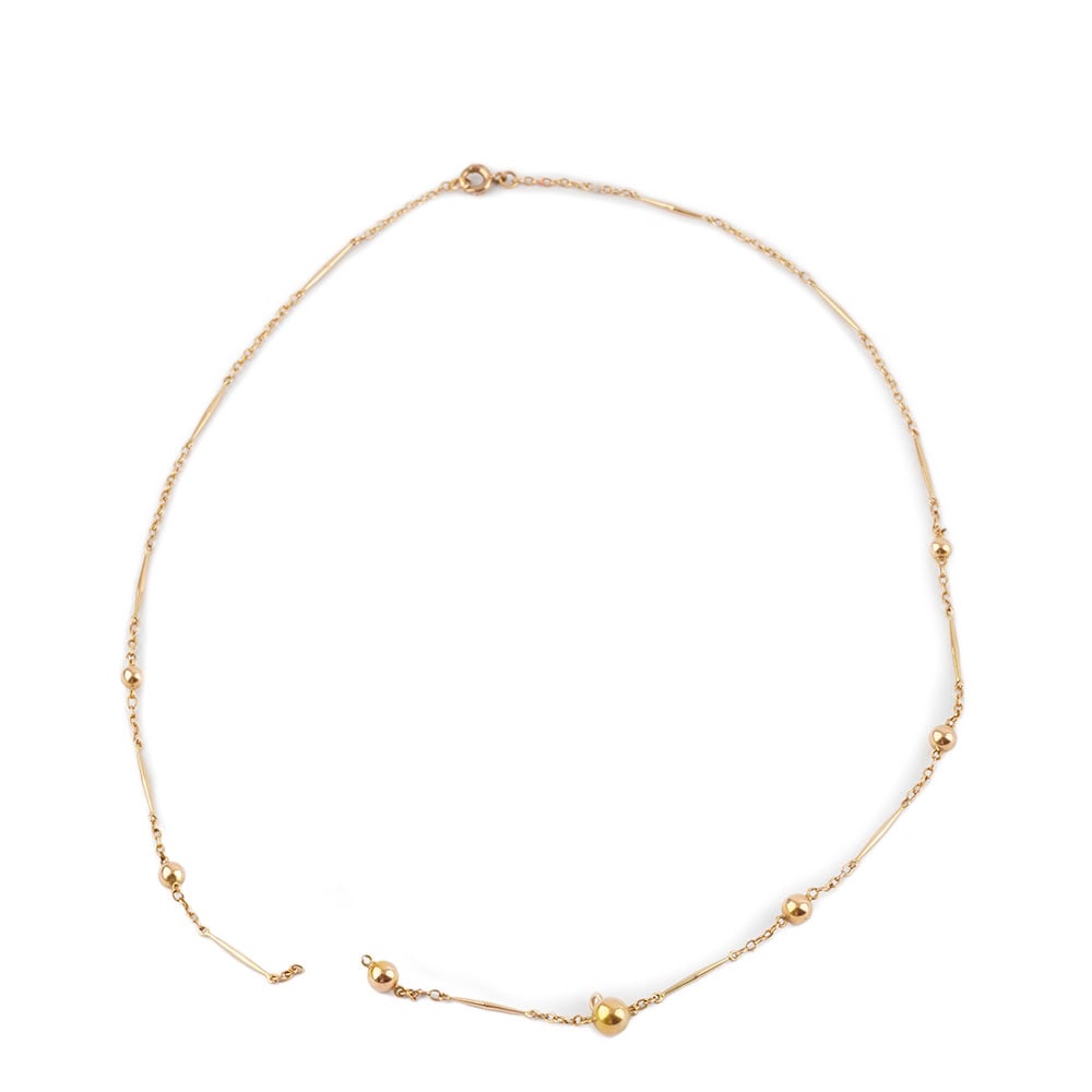 OR 18K /18K GOLD: Description française: OR 18K /18K GOLD Chaîne en or jaune 18K Poids brut: 5.4 g English Description: 18K GOLD 18K yellow gold chain Gross weight: 5.4 g