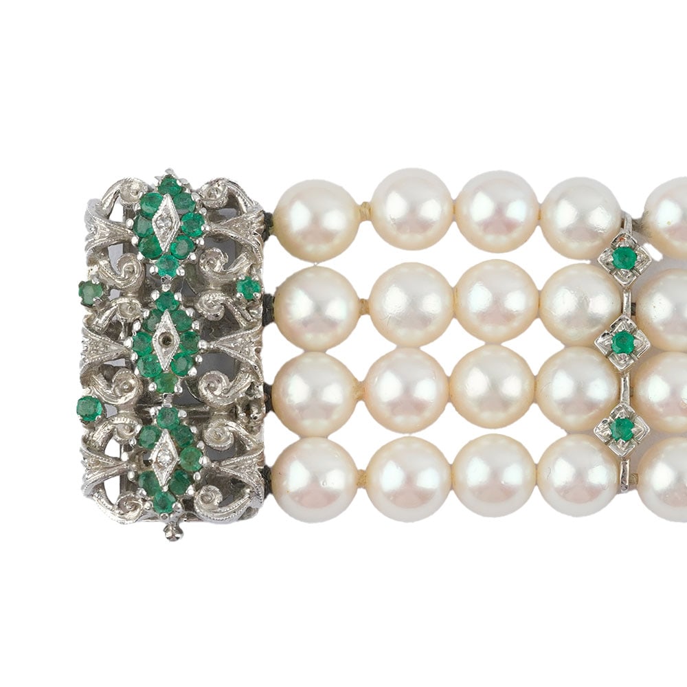 PERLES AKOYA, OR 18K / AKOYA PEARLS - 3