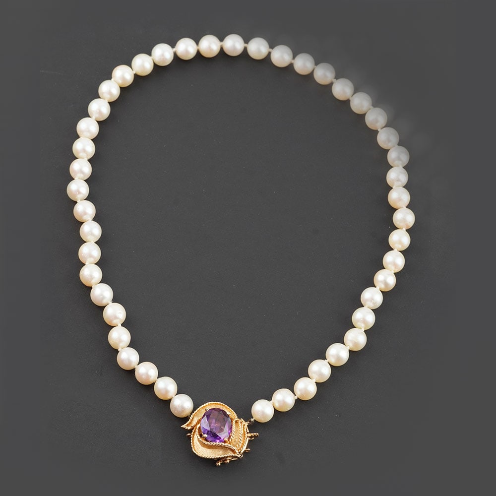 PERLES AKOYA, OR 14K /AKOYA PEARLS - 2