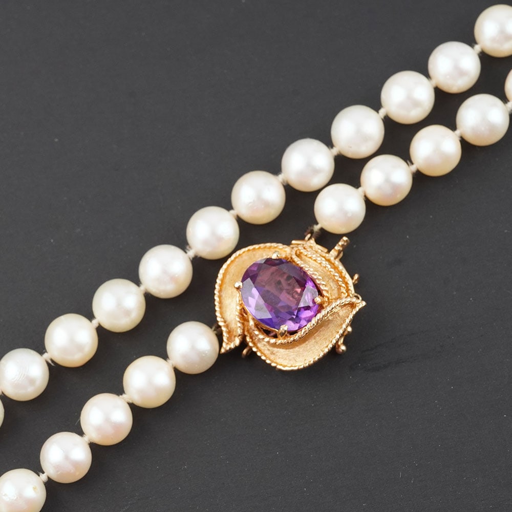 PERLES AKOYA, OR 14K /AKOYA PEARLS - 3