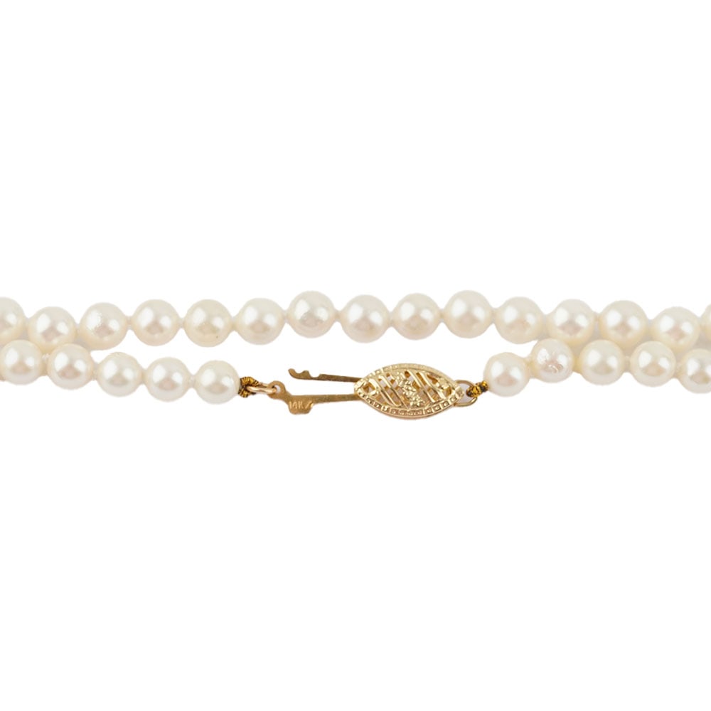 PERLES AKOYA, OR 14K /AKOYA PEARLS - 2