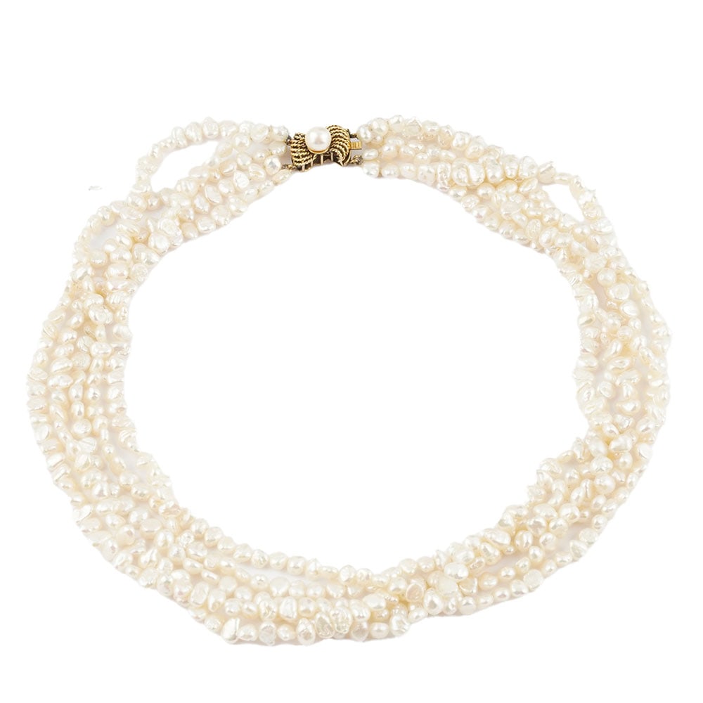 PERLES, OR 14K / PEARLS - 2