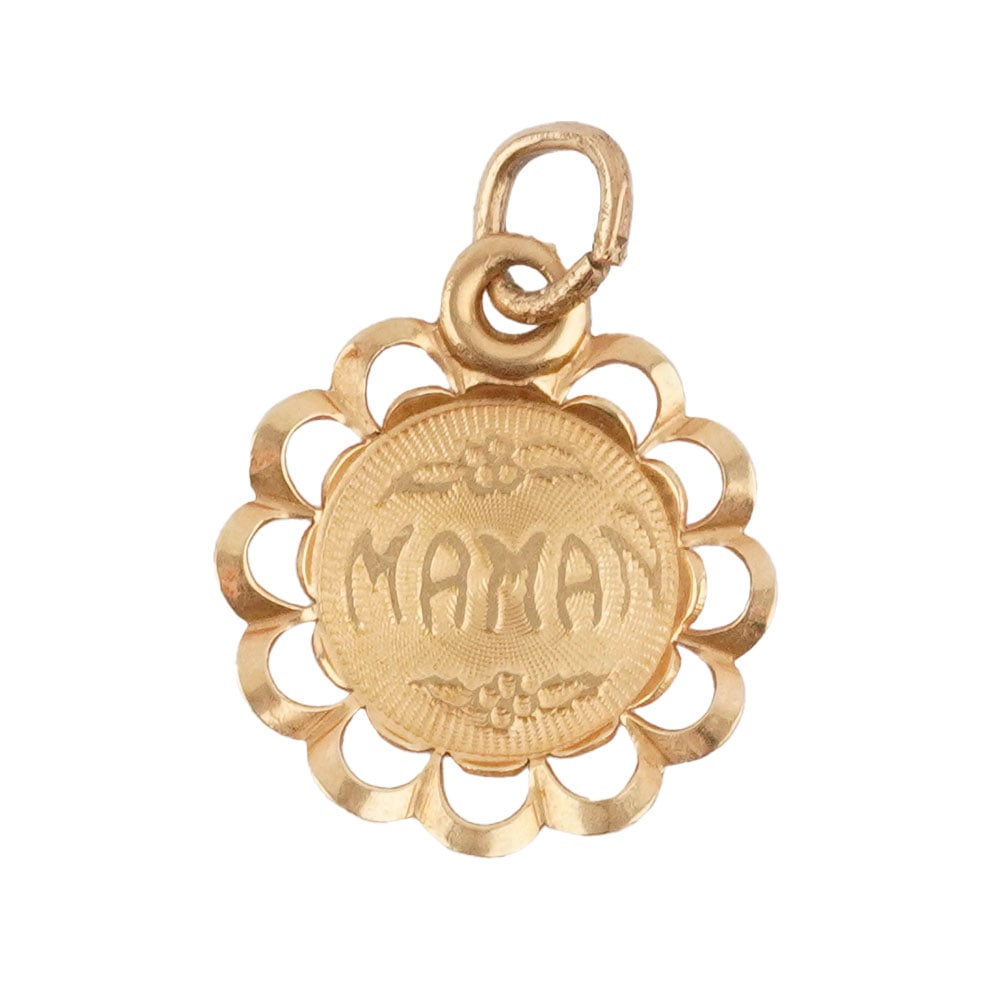 OR 10K / 10K GOLD: Description française: OR 10K / 10K GOLD Pendentif en or jaune 10K Poids brut: 0.7 g English Description: 10K GOLD 10K yellow gold pendant Gross weight: 0.7 g