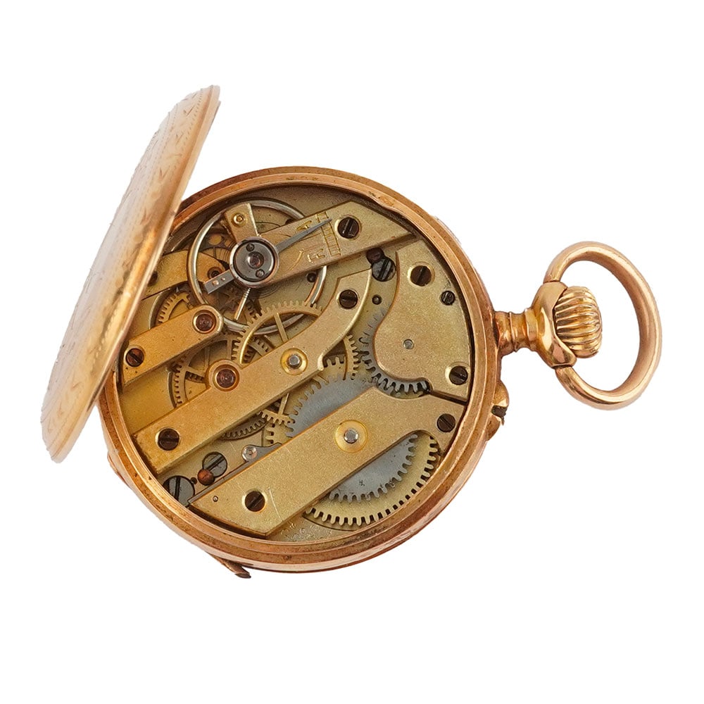 OR 18K / POCKET WATCH - 5