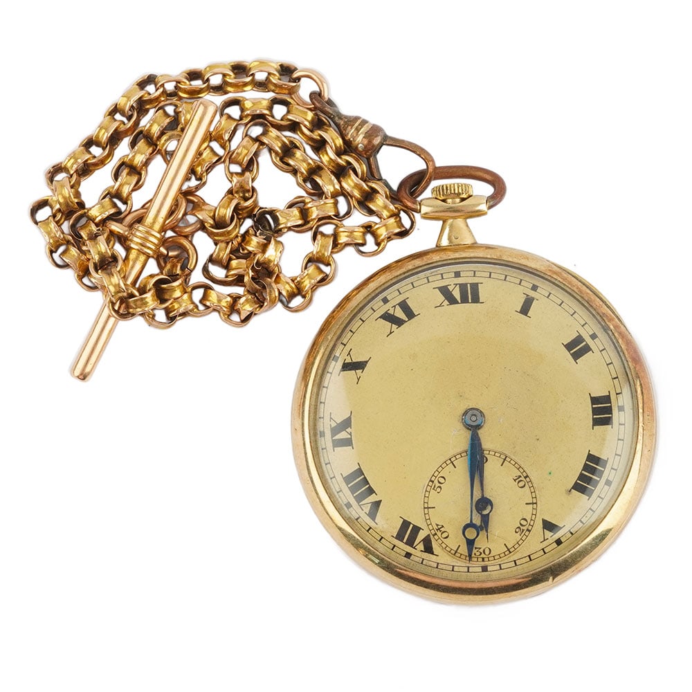 OR 14K / POCKET WATCH - 2