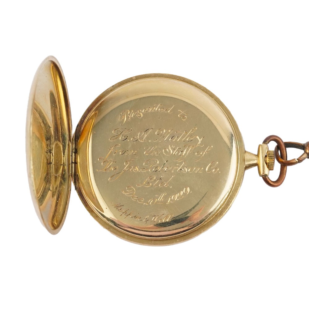 OR 14K / POCKET WATCH - 4