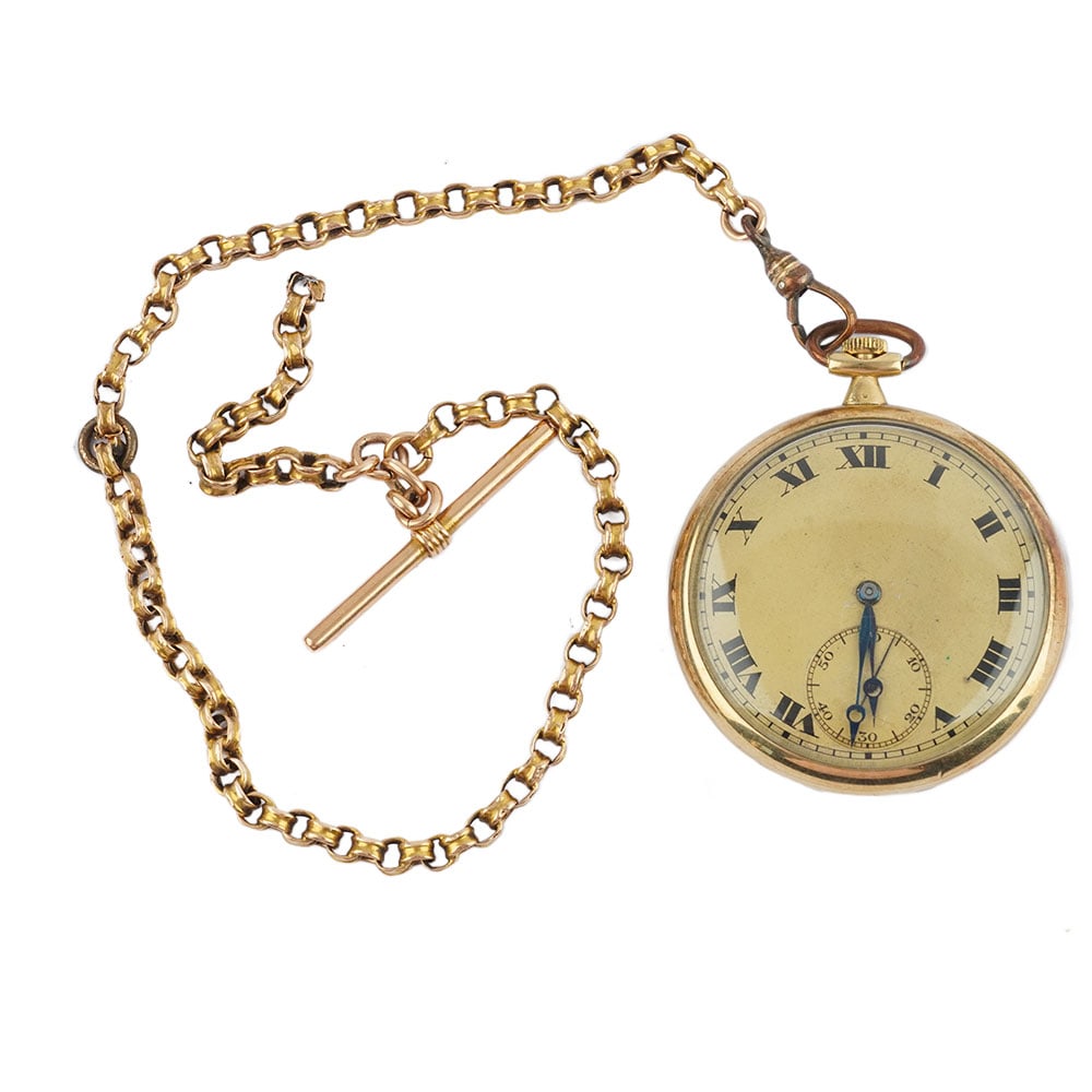 OR 14K / POCKET WATCH - 8