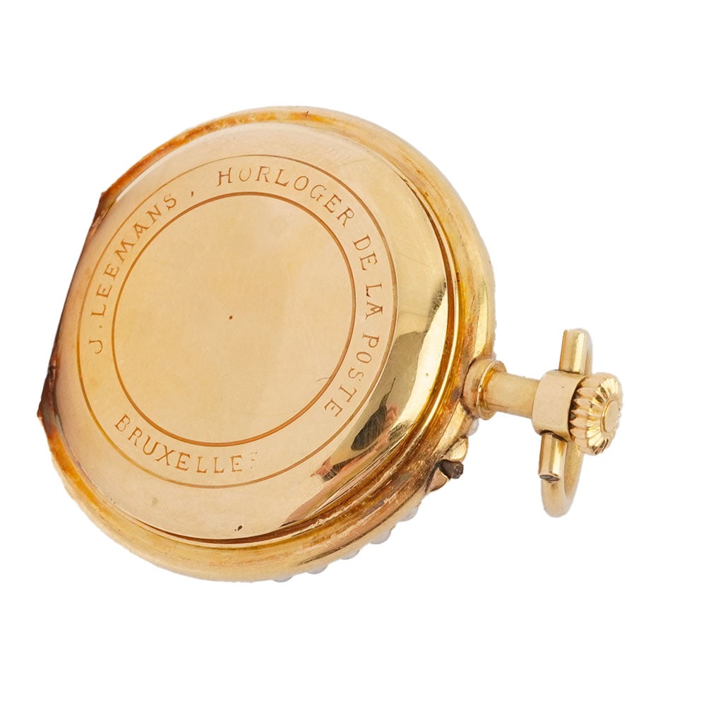 OR 18K / POCKET WATCH - - 5