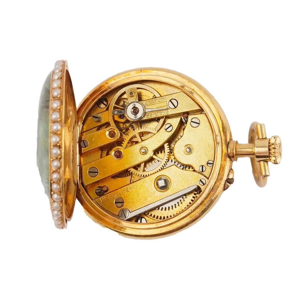 OR 18K / POCKET WATCH - - 7