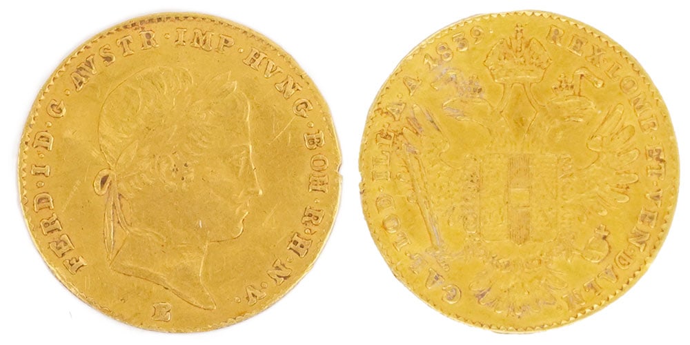 1 DUCAT 1839 (1 of 1)