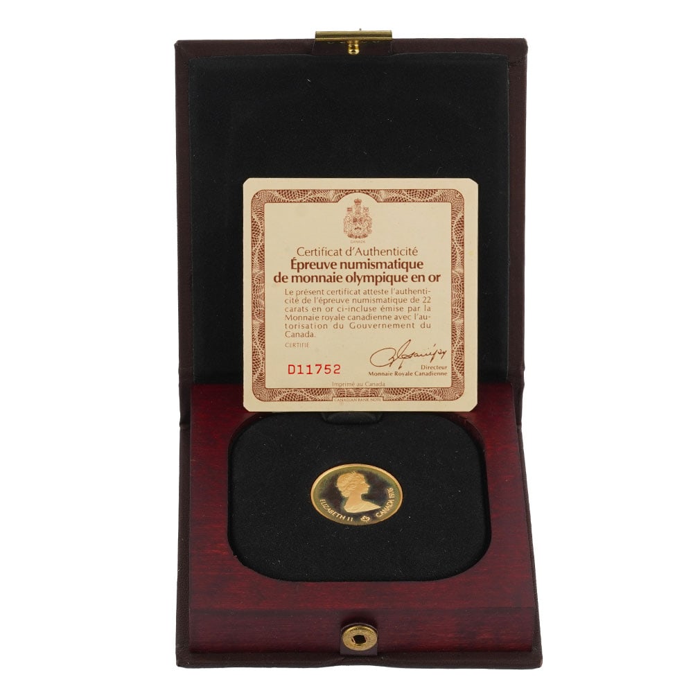 100$ CANADA / 0.917 GOLD - 2