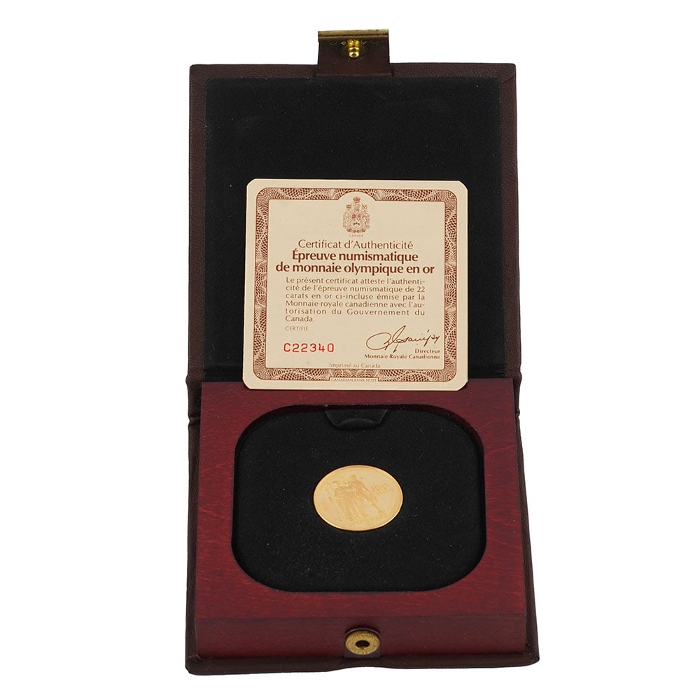 100$ CANADA / 0.917 GOLD - 2