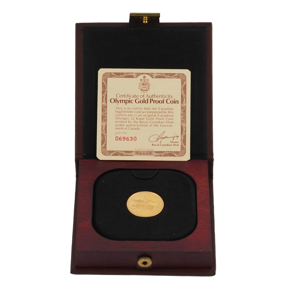 100$ CANADA / 0.917 GOLD - 2
