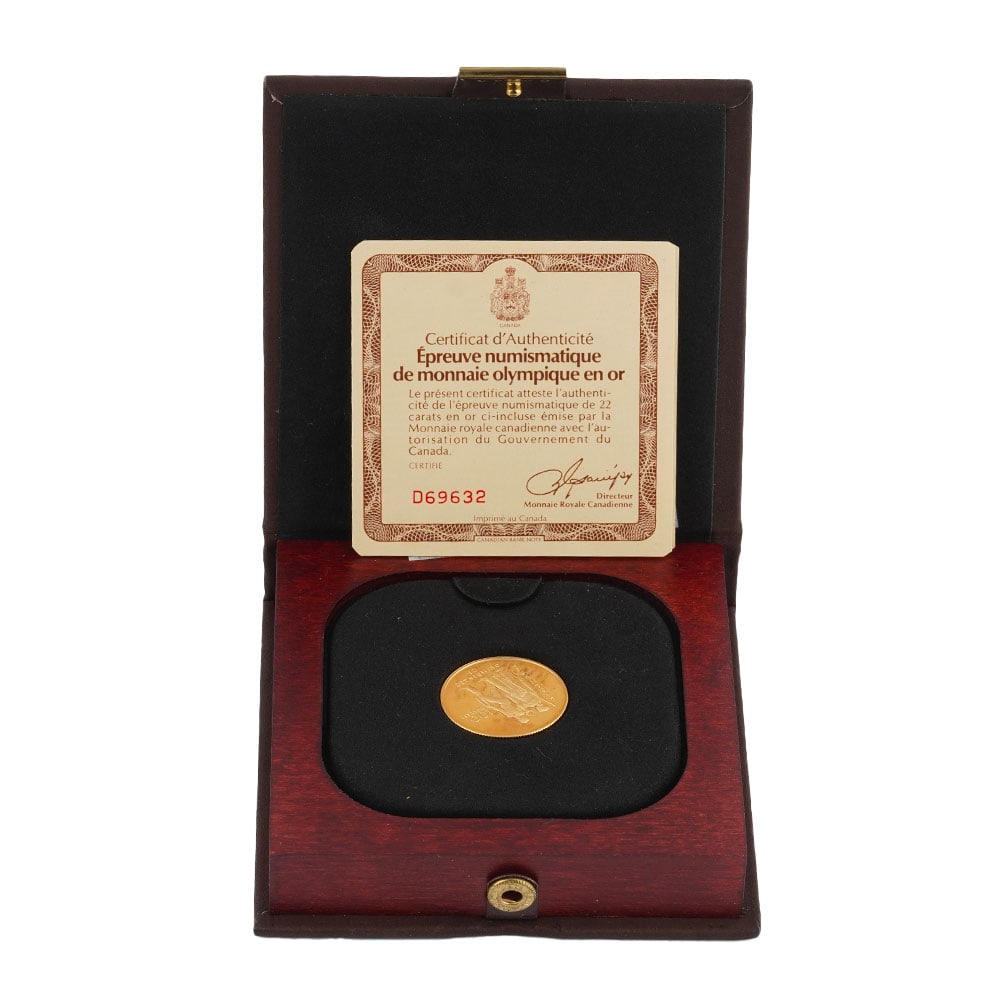 100$ CANADA / 0.917 GOLD - 2