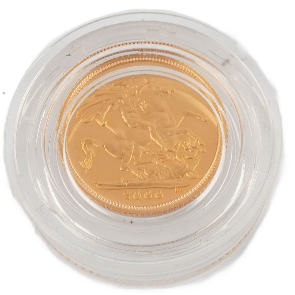 1/2 SOUVERAIN 2000 /0.917 GOLD - 2