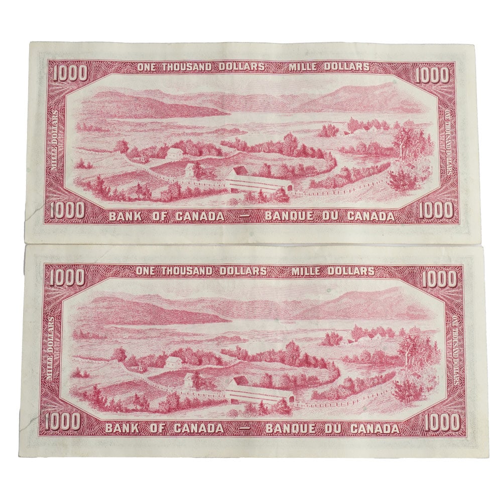 1000$ CANADA 1954 - 2