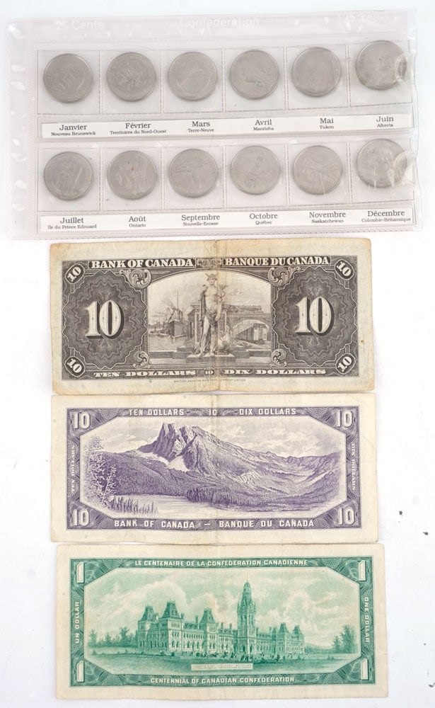 MONNAIES DU CANADA / CANADIAN COINS - 2