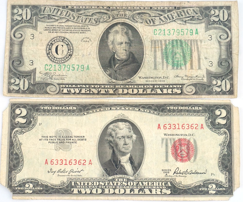 20$ USA 1934 (1 of 2)