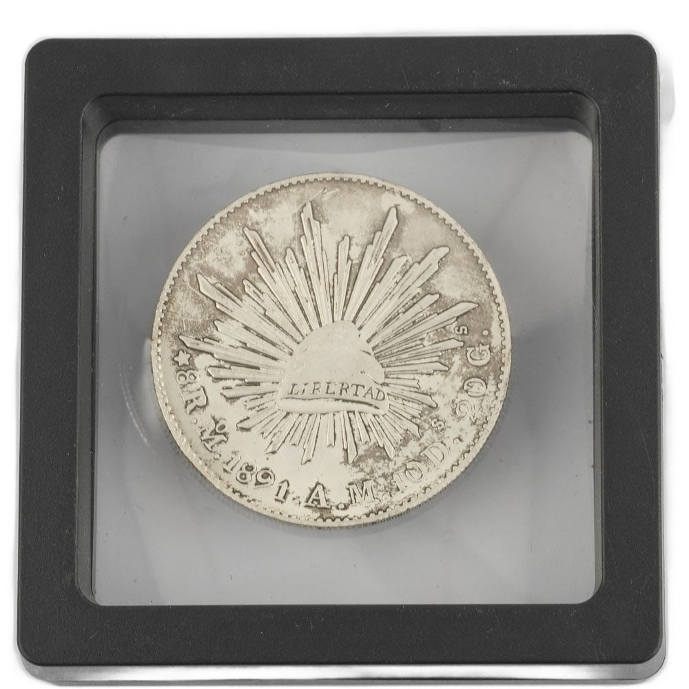 8 REALES 1891 - REPUBLICA MEXICANA - 3