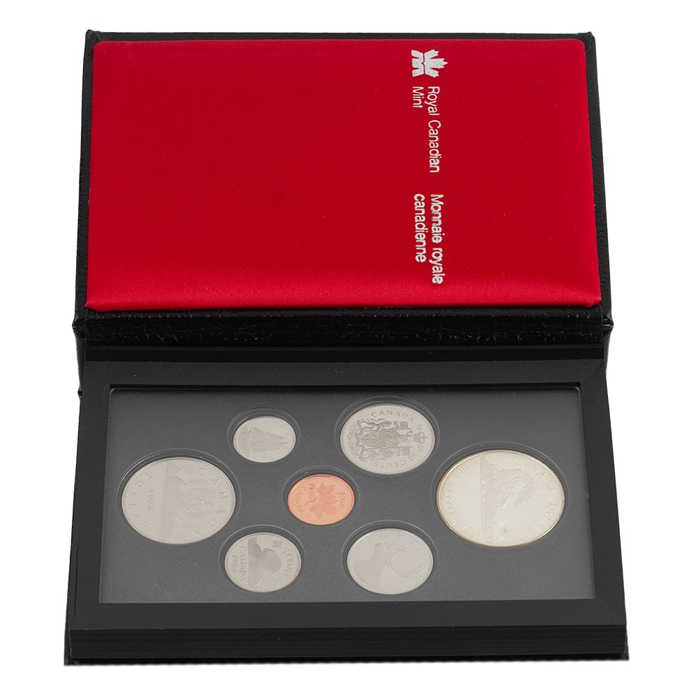CANADA / ROYAL MINT: Description française: CANADA / ROYAL MINT Ensemble de 6 pièces de monnaies du Canada 1867-1967 comprenant 1 dollar en argent 0.500 - 50 cents, 25 cents et 10 cents en nickel English Descrip