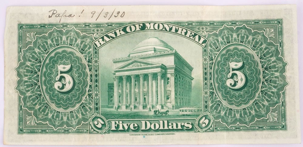 5$ CANADA 1923 - 2