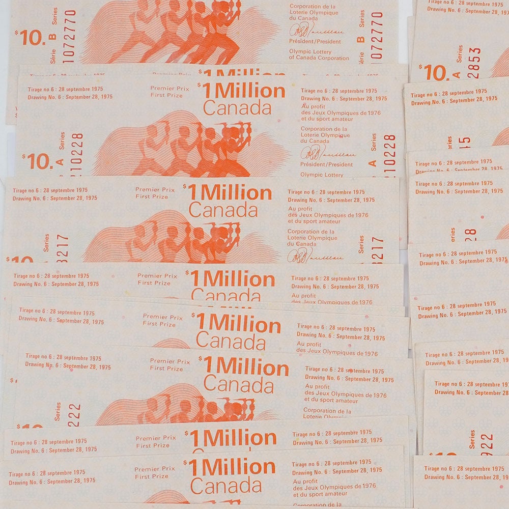 LOTERIE OLYMPIQUE 1975 - 2