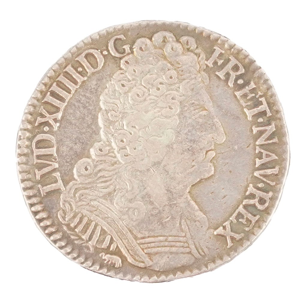 1/2 ÉCU LOUIS XIV 1711 (1 of 2)