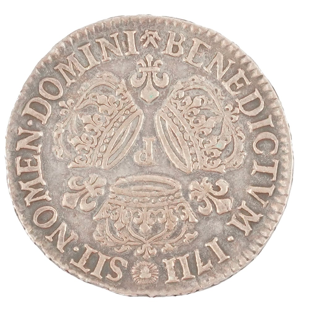1/2 ÉCU LOUIS XIV 1711 - 2