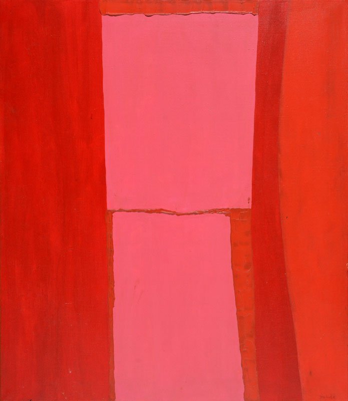 DULUDE, Claude RCA (1931-1999): DULUDE, Claude RCA (1931-1999)"No 41"Acrylic on canvasSigned on the lower right: DuludeSigned and dated on the reverse: 1968Titled on a label on the reverse76x66cm - 30x26"