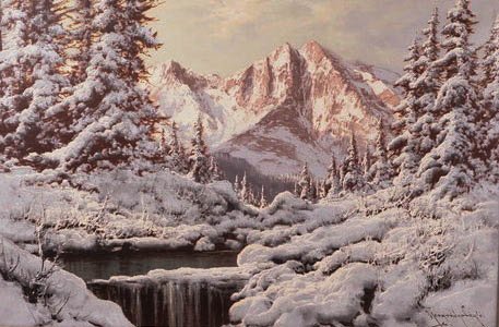 NEOGRADY, Laszlo (1896-1962): NEOGRADY, Laszlo (1896-1962) Winter landscape Oil on canvas Signed on the lower right : Neogrady Laszlo. 60x90cm - 23.5x35.5"