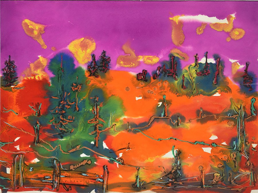 BEAULIEU, Paul Vanier (1910-1996): BEAULIEU, Paul Vanier (1910-1996) Untitled Watercolour Signed and dated on the lower right: P.V. Beaulieu 71 53.5x71cm - 21x28"