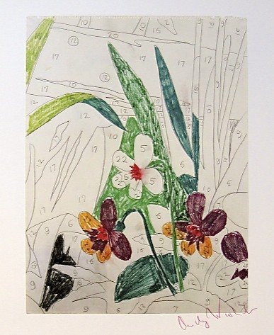 ANDY WARHOL, Special Print hand signed, "Do it <yo: Andy WARHOL, hand signed special Print "Do it