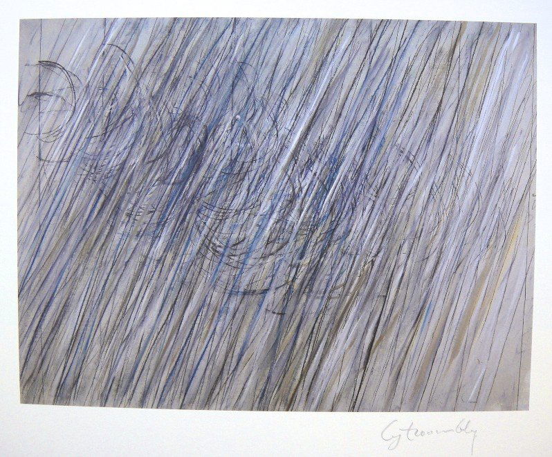 CY TWOMBLY, Special signed Print, 2002: Cy TWOMBLY, special signed Print, 2002. From a signed exhibition cataloge: Daros Exhibition 2002. Audible Silence: Cy Twombly at Daros. Hand signed by Cy Twombly in pencil. Size: 10.2 x 11.4 in (26 x