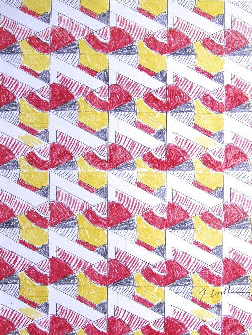 ROY LICHTENSTEIN, Signed Print, 1982: Roy LICHTENSTEIN, signed special Print. From a signed VIP book published in 1982 by Nationalgalerie Berlin / Staatliche Museen Preussischer Kulturbesitz. Hand signed by Lichtenstein in black pen. Size