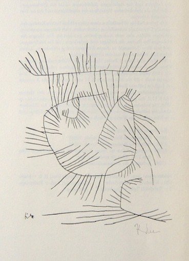 Paul Klee, signed original Lithograph, 1939: Paul Klee signed original Lithograph from a VIP folder 1939. "In sich" Hand signed by Klee in pencil and singned in the plate. Prov: Galerie les Tourettes, Dr. A. Wertheimer, Paris. Size: 7.9 x 5.9 in