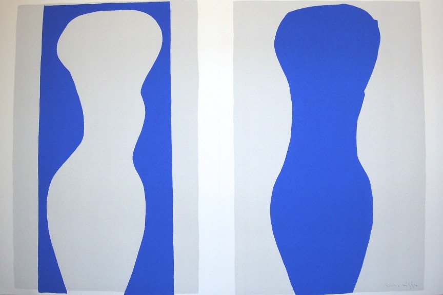 Henri Matisse, signed Lithograph "Jazz", 1951: Henri Matisse, signed lithograph from the VIP folder "Jazz". Hand signed by Matisse in pencil. 2. Edition, published in 1951. Prov: Galerie les Tourettes, Dr. Anne Wertheimer, Paris. Size: 14.57 x 22.